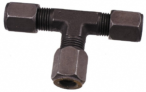 Flareless Bite-Type Tube Union Tee: 3/4
